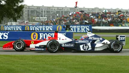 Michael Schumacher - Ferrari - Juan-Pablo Montoya - BMW - Formel 1 - 2003