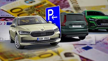 Parken Gebühren Kosten Anwohner Parkausweis Collage