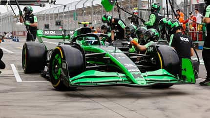 Sauber Boxenstopp - GP Australien 2024