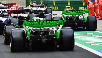 Valtteri Bottas und Oscar Piastri - GP China 2024