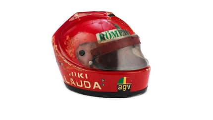 Niki Lauda - Helm - Unfall - Nürburgring 1976 - Auktion