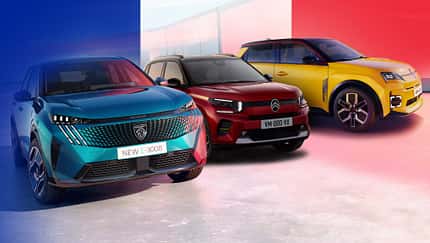 Frankreich Elektroautos Zulassung Subvention Förderung Collage