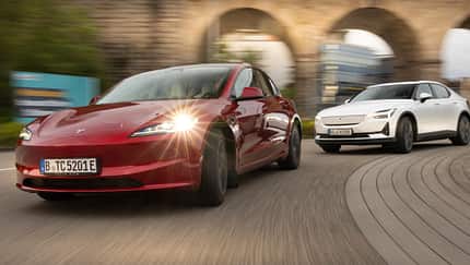  Tesla Model 3 Max. Reichw, Polestar 2 LR Performance