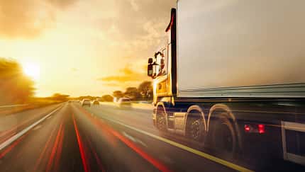 Lkw Autobahn