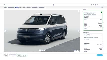 VW California T7 (2024) Konfigurator