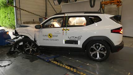 Dacia Duster 3. Generation EuroNCAP Crashtest