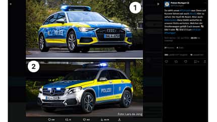 Polizei Stuttgart Tweet Neue Einsatzfahrzeuge