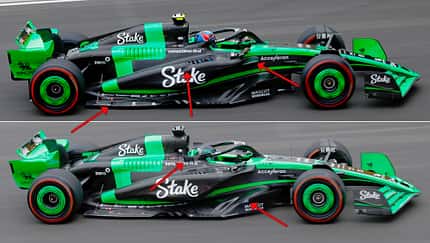 Sauber - Technik - GP Ungarn 2024