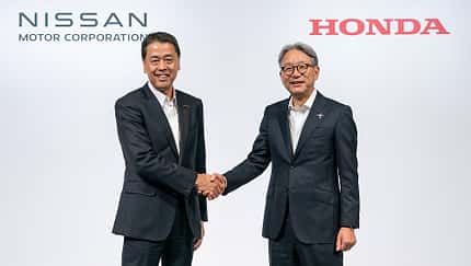 Makoto Uchida CEO Nissan Toshihiro Mibe Director Honda