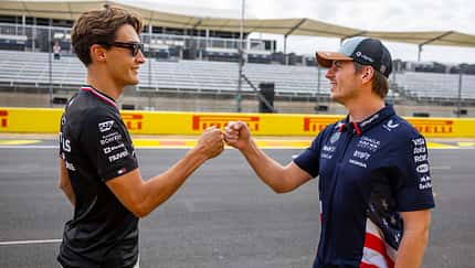 George Russell & Max Verstappen  - GP USA 2024