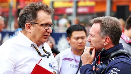 Nikolas Tombazis & Christian Horner - GP Belgien 2023