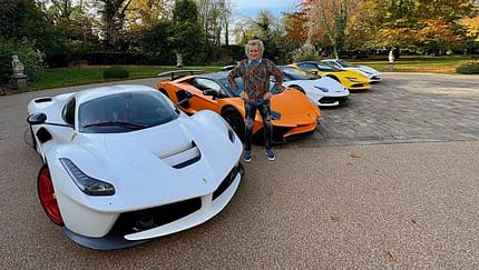 Sir Rod Stewart verkauft Supercars Ferrari Lamborghini
