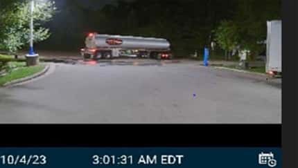 Lkw-Fahrer entsorgt illegal 20.000 Liter Diesel in Maryland.