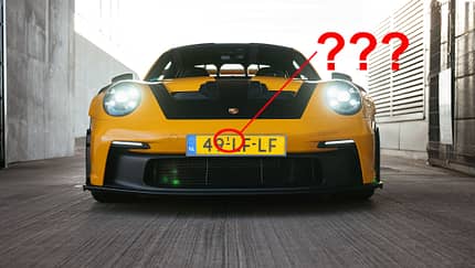 Porsche NL-Kennzeichen