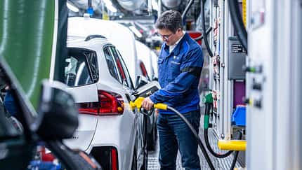 12/2024 BMW Produktion HVO Diesel Erstbetankung