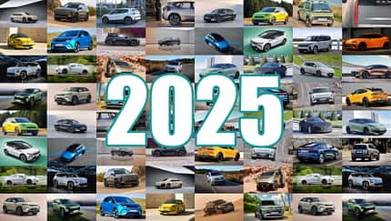Collage Elektroautos 2025