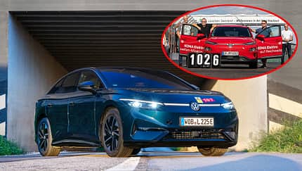 VW ID.7 Pro S Reichweiten Rekordfahrt Nardo