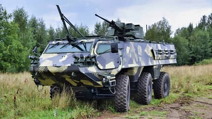 01/2025 Patria 6x6 Radpanzer