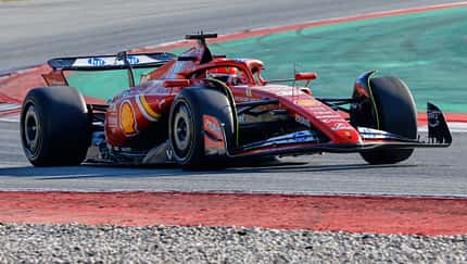 Charles Leclerc - Ferrari - Pirelli - Test 2025 - Barcelona - Formel 1
