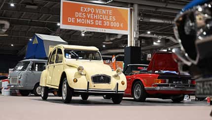 02/2025, Retromobile, Oldtimer-Messe, Paris, Markt, Oldtimer, Youngtimer, 30.000 Euro Rétromobile Paris 2025 Oldtimer-Messe Marktrundgang Oldtimer Youngtimer bis 30.000 Euro