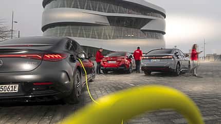 BMW i5, Mercedes EQE und VW ID.7