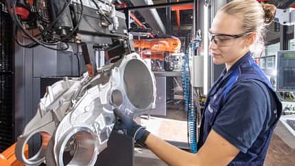 02/2025 BMW Werk Landshut Komponentenfertigung Neue Klasse Batterie und Leistungselektronik Energy Master