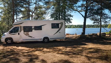 Schweden, Leser auf Tour, See, 2018, einsam, camping, wohnmobil Leser auf Tour in Schweden (PRO 02/19)