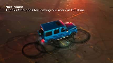 Audi Mercedes Werbe-Battle Bangladesh Tank-Turn