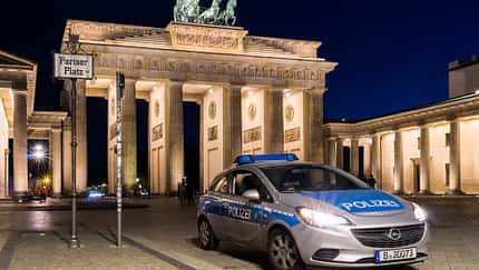 03/2025, Polizei Berlin Opel Corsa Polizei Berlin Opel Corsa