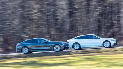 BMW 840d Gran Coupé und Audi S7 Sportback TDI Quattro