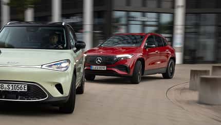 Mercedes EQA und Smart #1