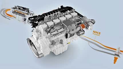 Liebherr Ammoniak-Motor