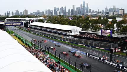 Start - Formel 1 - GP Australien 2025