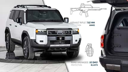 03/2025 Inkas Toyota Land Cruiser gepanzert
