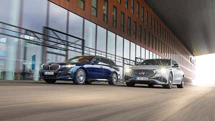 Mercedes E450d T 4Matic und BMW 540d xDrive