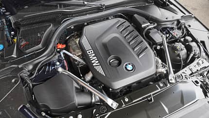BMW 540d xDrive, Motorraum