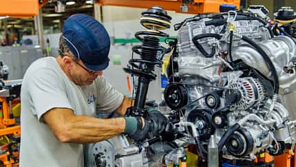 04/2025 Stellantis Jeep Werk Fabrik Belvidere Illinois