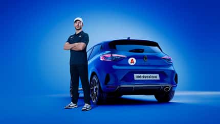 Renault Clio Safety Car 110 km/h Pierre Gasly