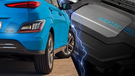 Collage Elektro vs Wasserstoff Hyundai