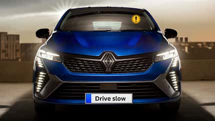 Renault Clio mit 110 km/h Höchstgeschwindigkeit