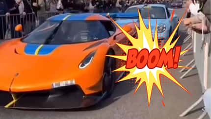 Crash Koenigsegg Jesko Porsche 911 GT3