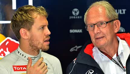 Sebastian Vettel - Helmut Marko - Red Bull - Formel 1 - Saison 2013