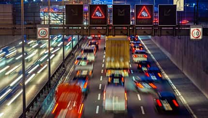 Stau Autobahn