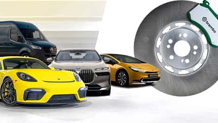 Brembo Greentell Set Shanghai 2025 Öko-Bremse