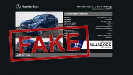 Mercedes Betrugs-Angebote