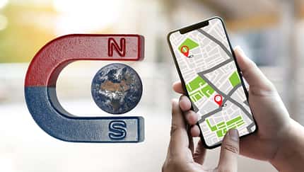 Navigation mit Magnetfeld der Erde