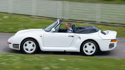 Porsche 959 Speedster (1987) Cabrio-Umbau von Karl-Heinz Feustel
