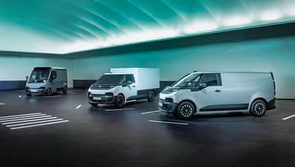 04/2025 Renault Estafette E-Tech Elektro-Transporter Paketdienst