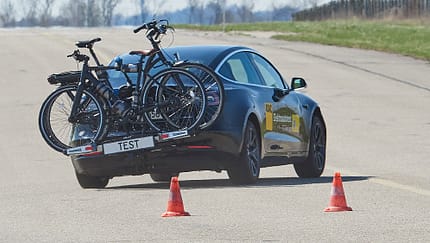 ADAC Fahrradträgertest 2025 Kupplungsträger Anhängerkupplung