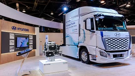 Hyundai Brennstoffzellen-Lkw XCIENT Fuel Cell